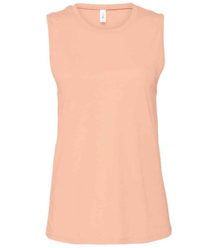 Bella Ladies Muscle Jersey Tank Top - HPC - XL